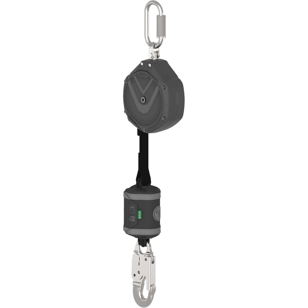 V-Shock® Non-Leading Edge Personal Fall Limiter, 8', Web, Stationary