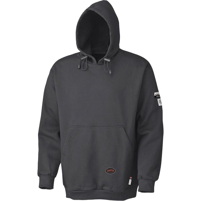 335 Flame-Resistant Pullover Hoodie, Men's, Medium, Black, 22 cal/cm²