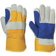 545 Fitter's Gloves, One Size, Split Cowhide Palm