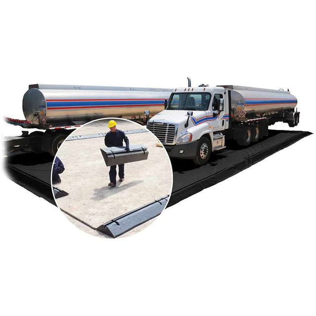 Gorilla Berm Ultra-Containment Berm®, 11452 US gal. Capacity, 55' W x 55' L x 6" H, Foam Wall