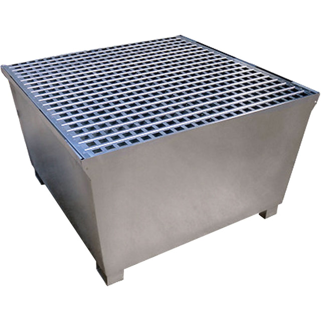 Steel Ultra-IBC Spill Pallet®, 370 US gal. Spill Capacity, 57.6" x 34.7" x 56.9"