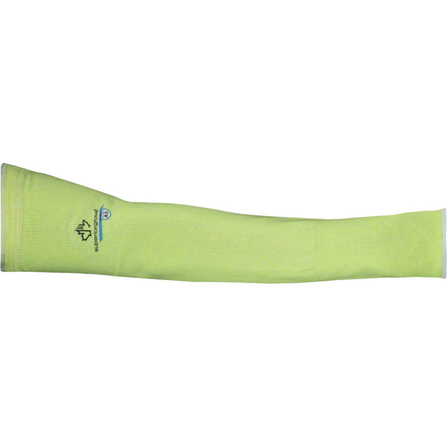 KTAH1T Cut-Resistant Sleeve, TenActiv™, 18", ASTM ANSI Level A5, High Visibility Lime