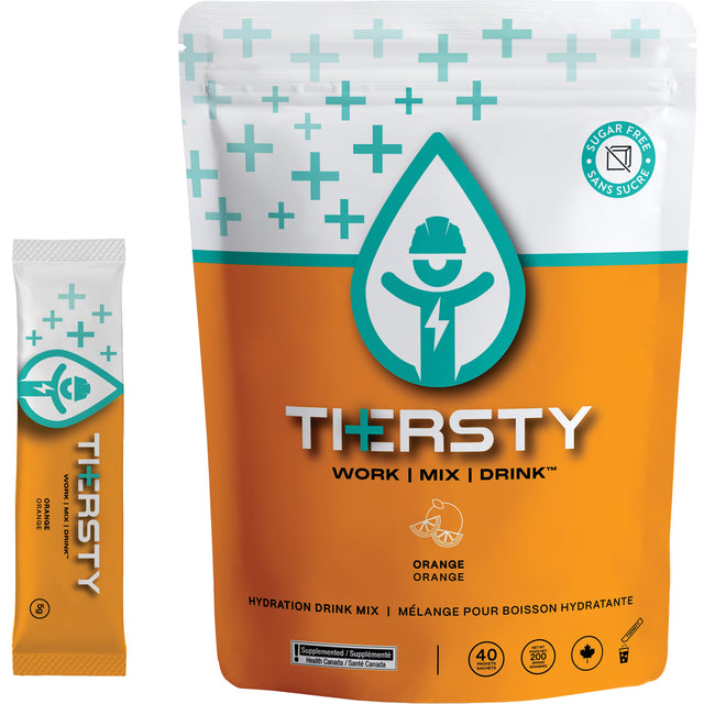 Hydration Drink Mix, Single Serve, Orange