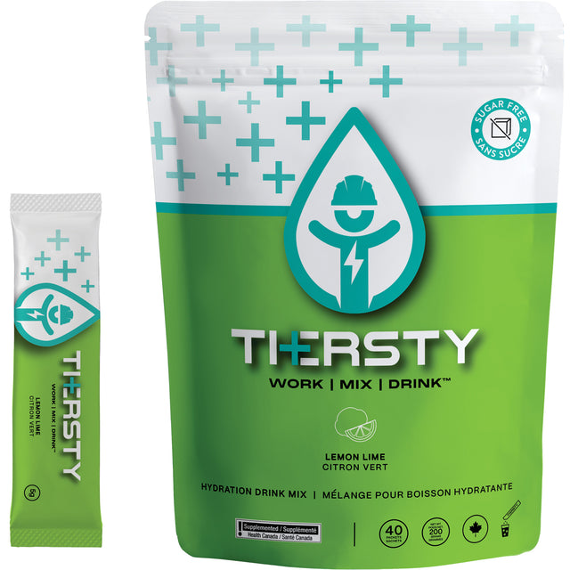 Hydration Drink Mix, Single Serve, Lemon-Lime