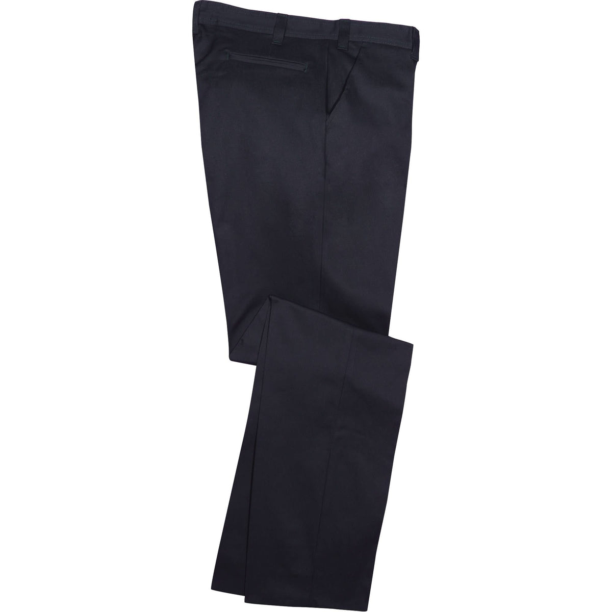Industrial Work Pants, Cotton, Navy Blue, Size 44, 36 Inseam