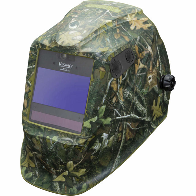 VIKING™ 2450 ADV Series White Tail Camo® Helmet, 3.82" L x 2.44" W View Area, 5 - 13 Shade Range