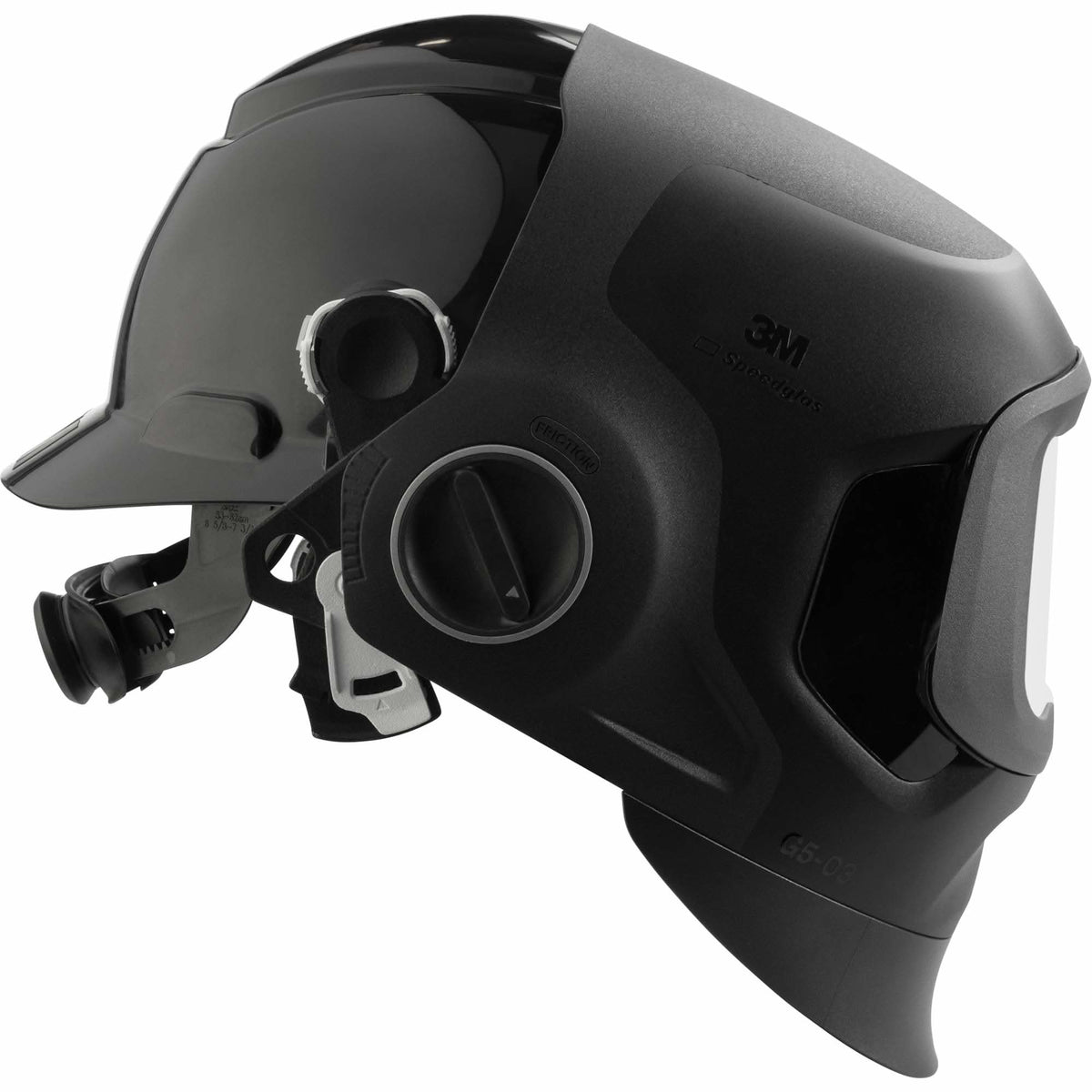 Speedglas™ G5-03 Pro Black Fixed Front Welding Helmet & Hard Hat