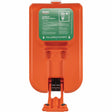 Portable Self-Contained Eyewash Station, Gravity-Fed, 10 gal. Capacity, Meets ANSI Z358.1