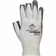 Superior Touch® SSXPU3OF Open-Finger Gloves, Size 6, 13 Gauge, Polyurethane Coated, Dyneema® Shell, ASTM ANSI Level A2