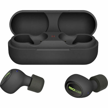 Matte Black Free 2.0 Wireless Bluetooth Earbuds