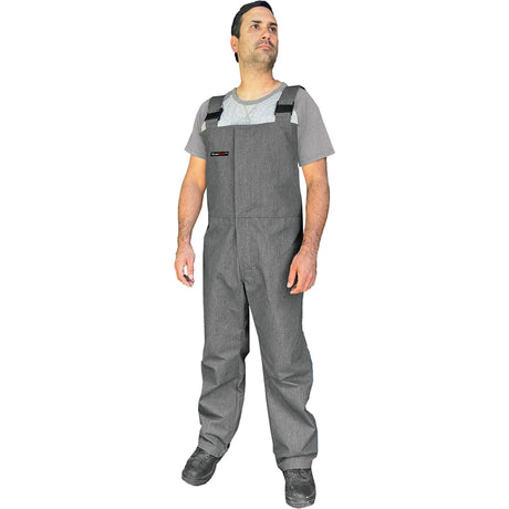 CoreMAX FR Bib Overall, 6X-Large, Grey