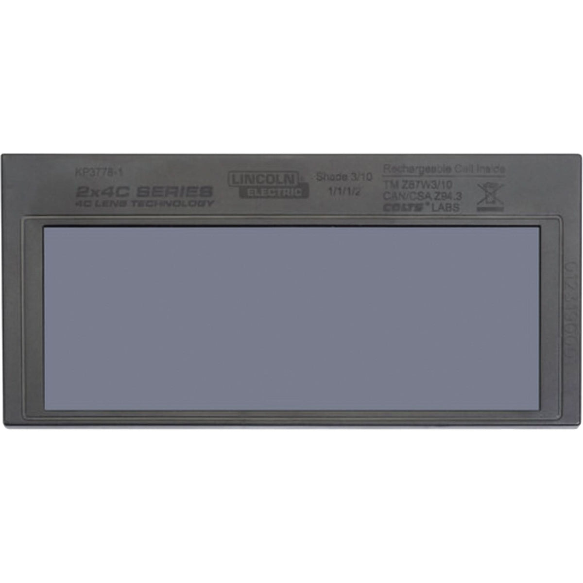 VIKING™ 2x4C® Series Auto Darkening Lens with Fixed Shade 10