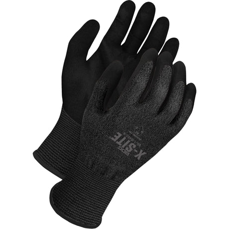 X-Site® Coated Cut-Resistant Touchscreen Gloves, Size 7, 13 Gauge, Polyurethane Coated, HPPE Shell, ASTM ANSI Level A2