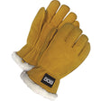 Driver's Gloves, Large, Split Deerskin Palm, Sherpa Inner Lining