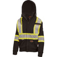 Heavyweight Safety Hoodie, Women's, X-Small, Black