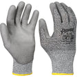 Cut-Resistant Gloves, Size Medium, 13 Gauge, Polyurethane Coated, ASTM ANSI Level A4