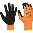 Touchscreen-Compatible Cut-Resistant Gloves, Size X-Large, 13 Gauge, Nitrile Coated, Polyester/HPPE Shell, ASTM ANSI Level A5