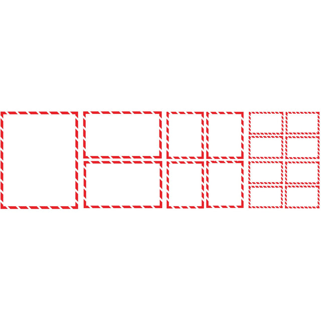 WHMIS Labels 200/Box, Vinyl, Roll, 4-3/4" L x 8-1/2" W