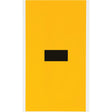 Individual Number & Letter Label, Dash (-), 6" H, Black on Yellow