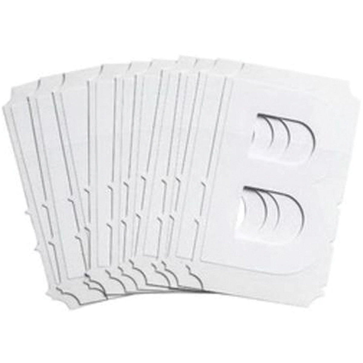 Quick-Align® Individual Gothic Number and Letter Labels, B, 3" H, White