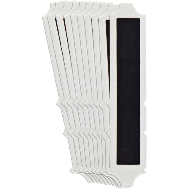 Quick-Align®Individual Gothic Number and Letter Labels, I, 4" H, Black