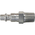 Quick Couplers - 1/4" Industrial, One Way Shut-off - Plugs, Stainless Steel