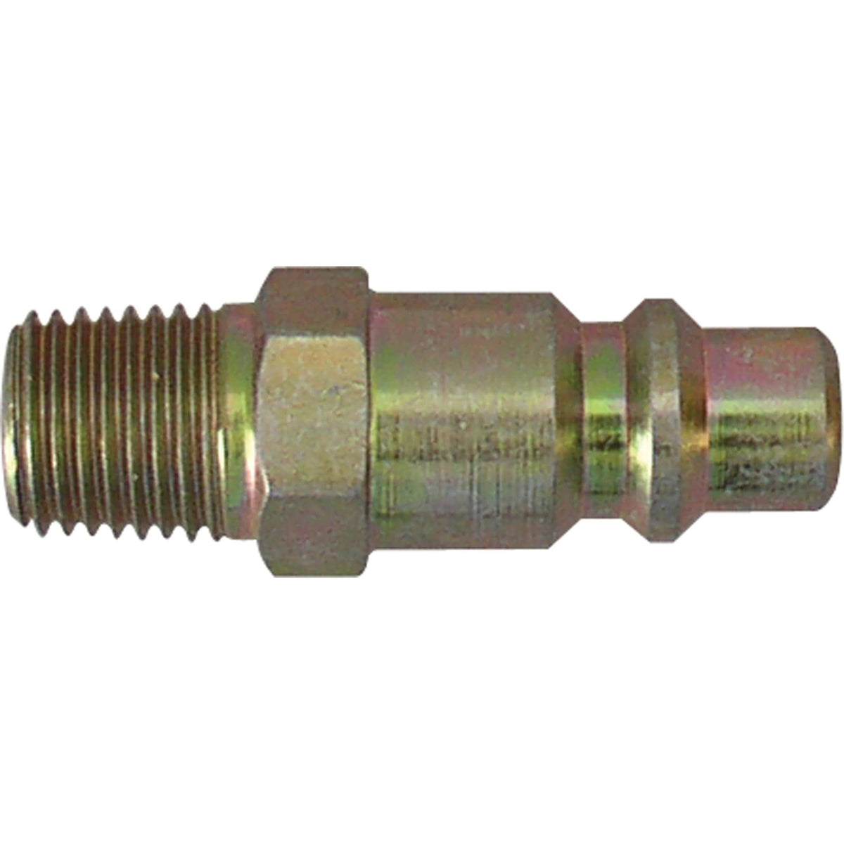 Quick Couplers - 3/8" Industrial, One Way Shut-Off - Plugs, 3/8"