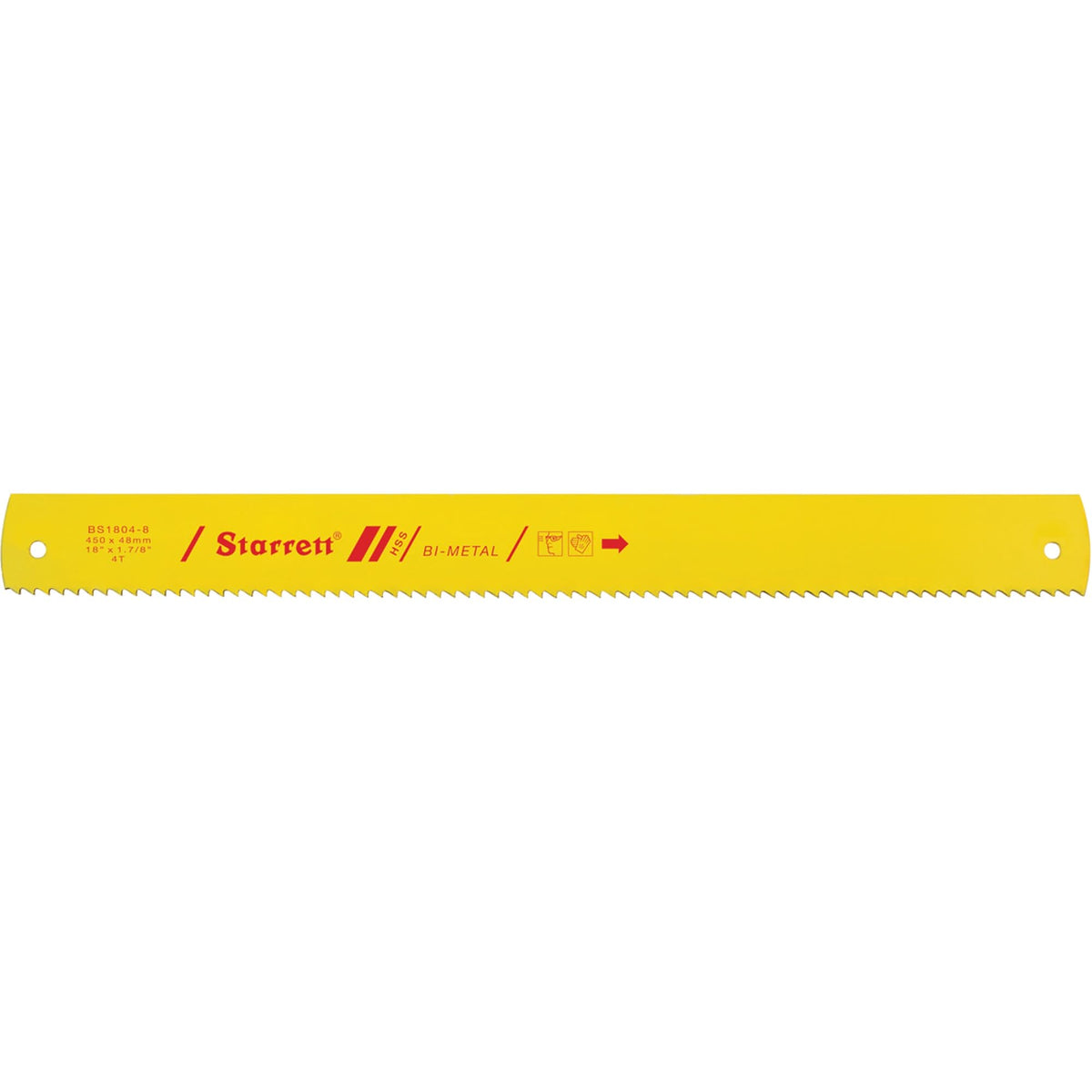 Bluestripe® Power Hacksaw Blade, Bi-Metal, 17" L, 6 TPI
