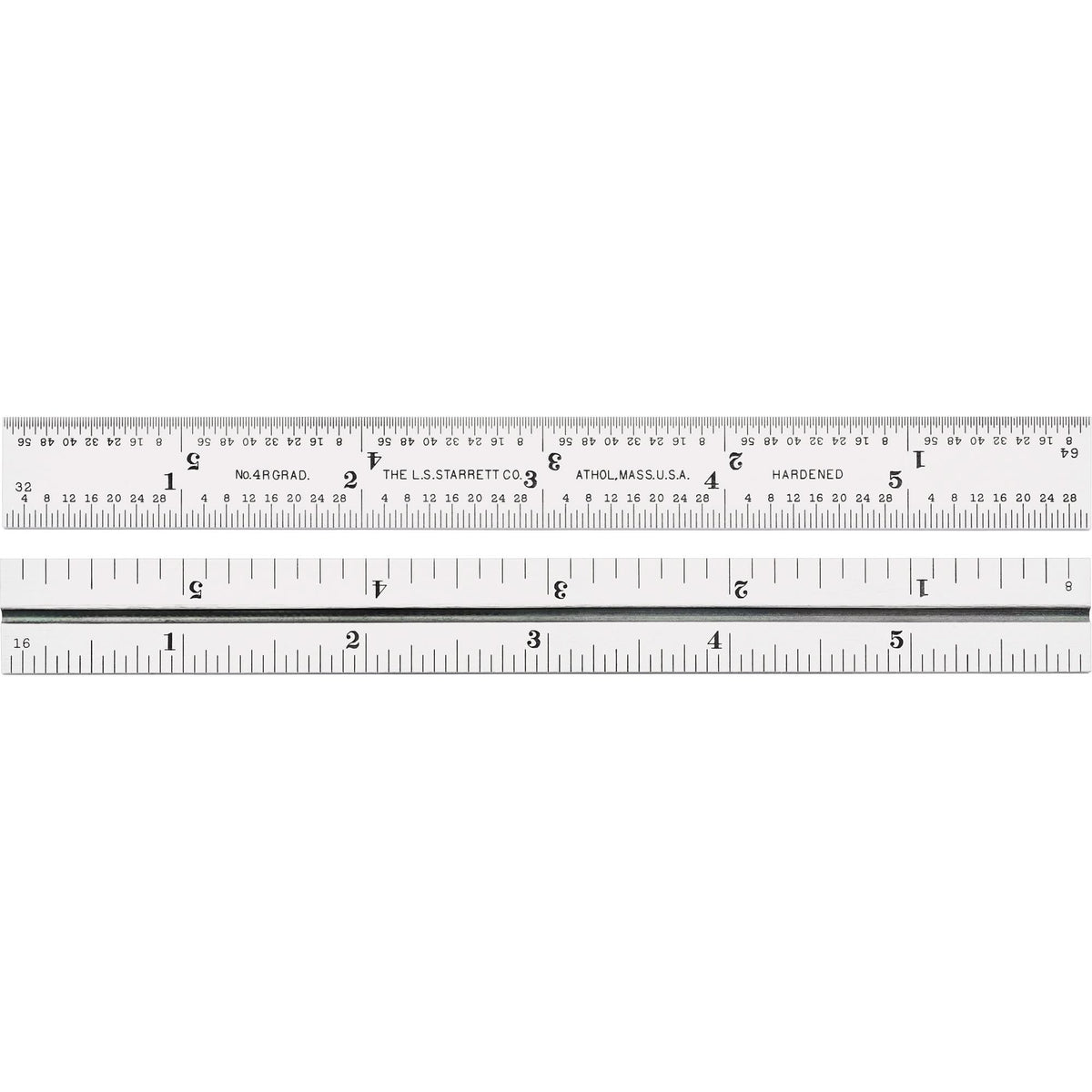 Junior Combination Squares, 6" L, 8/100" Graduations, Steel, Satin