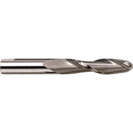 Ball End Extra Long Series End Mill, 5/8" Dia., 4 Flutes, Carbide