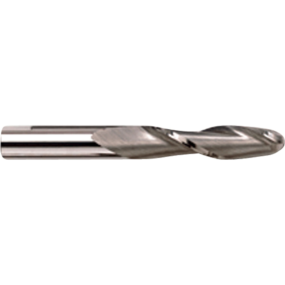 Ball End Long Series End Mill, 5/8" Dia., 4 Flutes, Carbide
