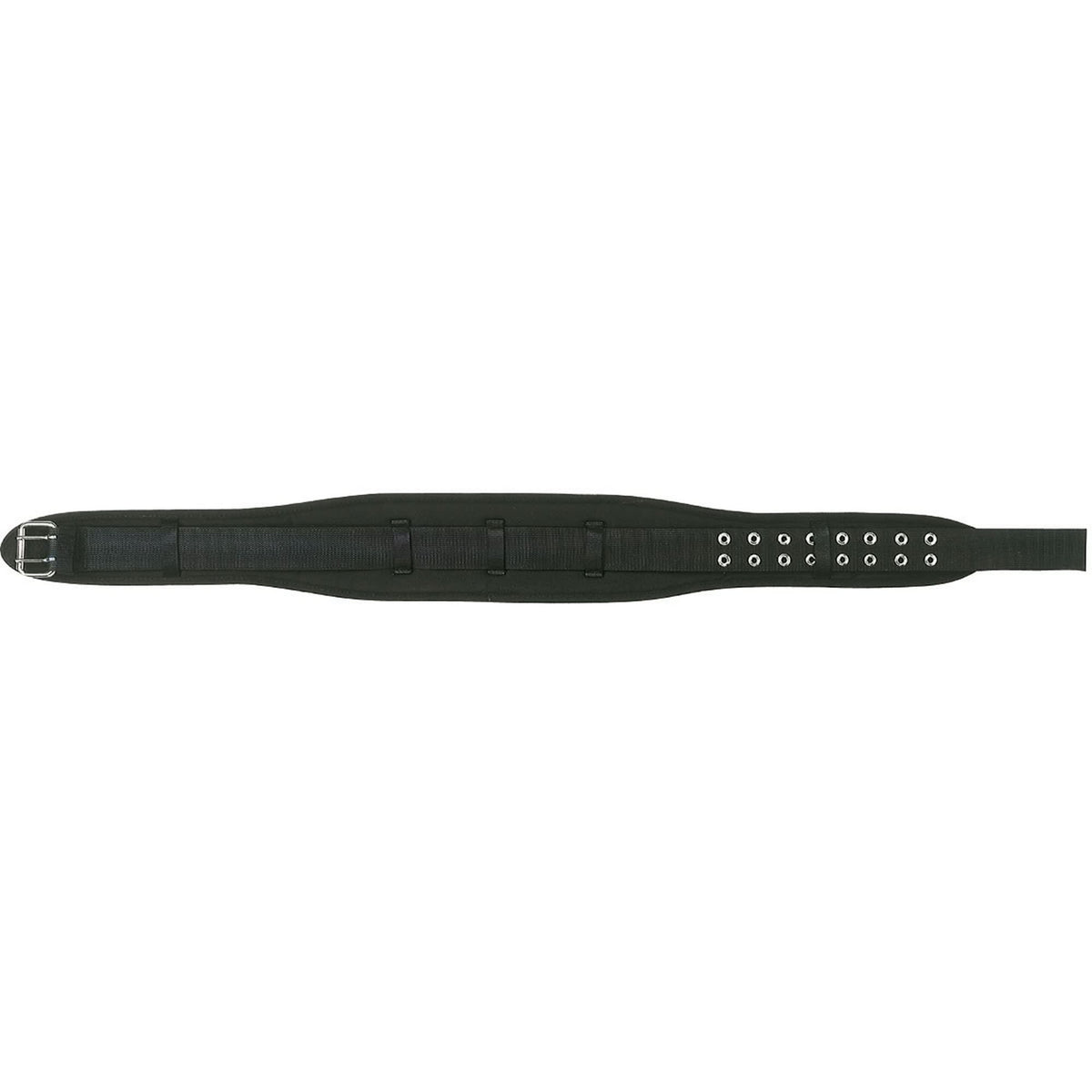 5" Wide Padded Comfort Belt, Canvas, Black