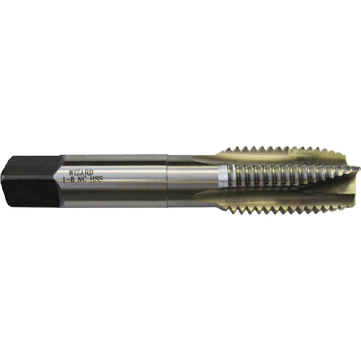 Bright Wizard Spiral Point Machine Tap, 3/8"-16 Thread, 2-15/16" L