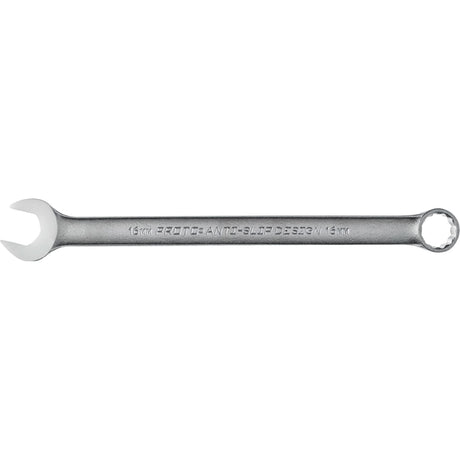 Combination Wrench, 12 Point, 16 mm, Satin Finish