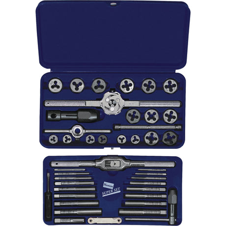 Hanson® Metric Tap & Hex Die Set, 25 Pieces