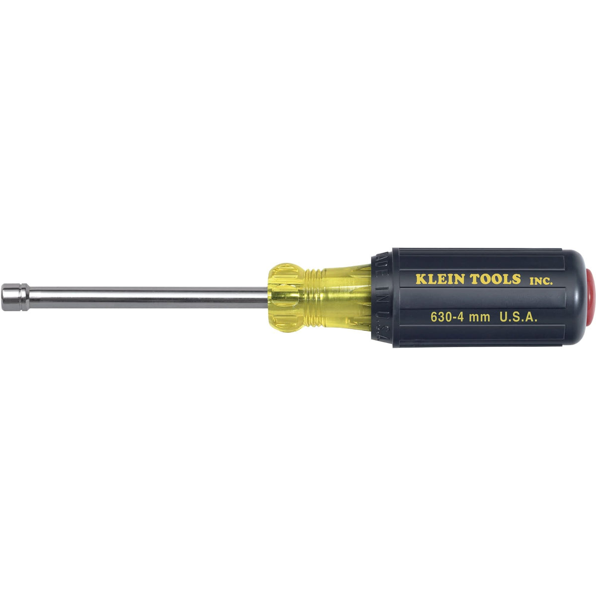 Nut Drivers - 3" Shafts, 1/4" Drive, 6-3/4" L, Magnetic