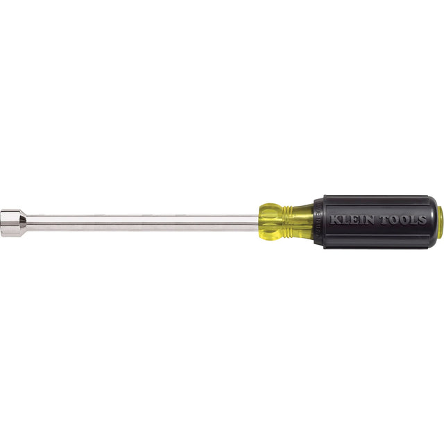 Nut Drivers- 6" Shafts, 1/4" Drive, 9-3/4" L, Non Magnetic