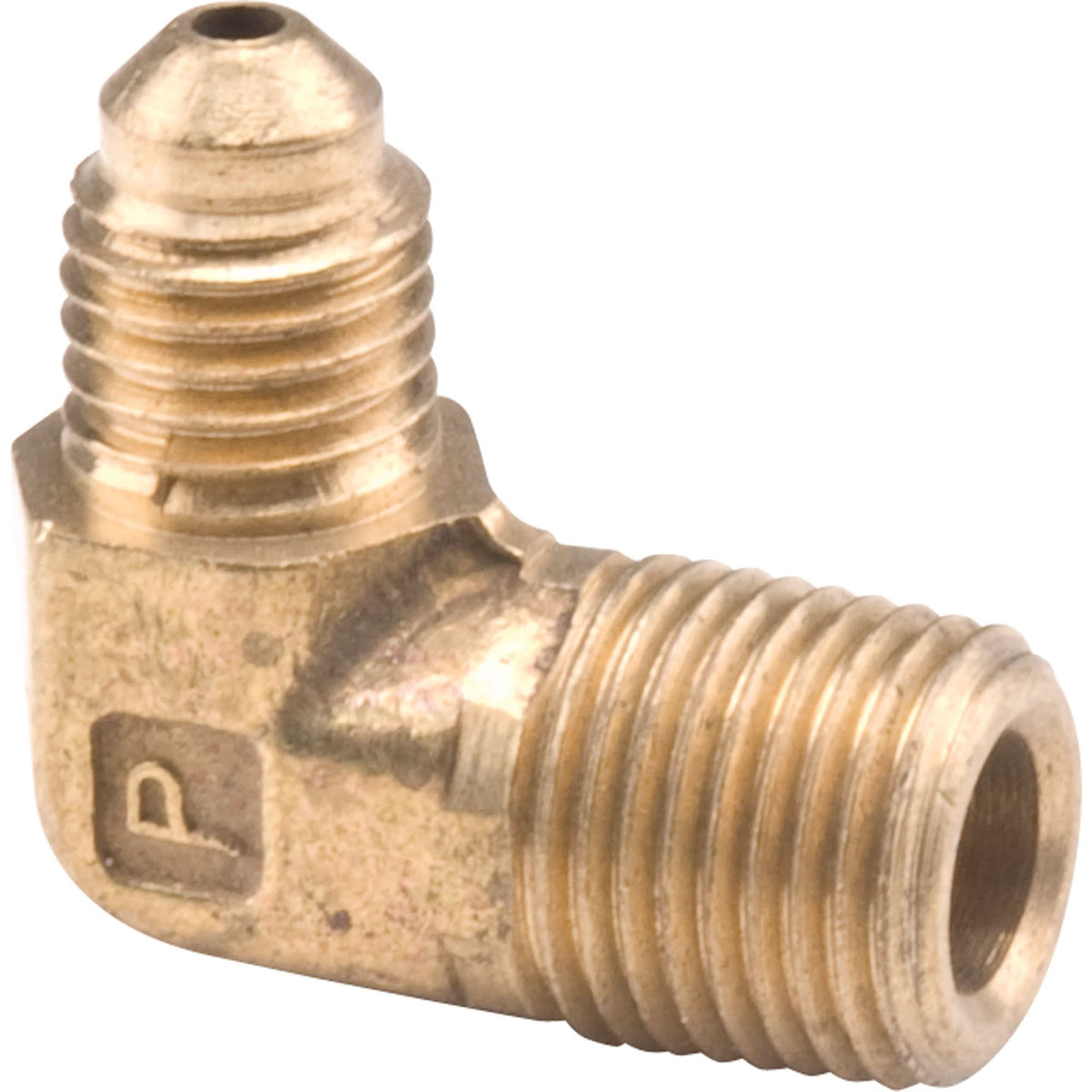Flare Elbows 90° Forged - Tube to Male Pipe, 3/8" x 3/8"