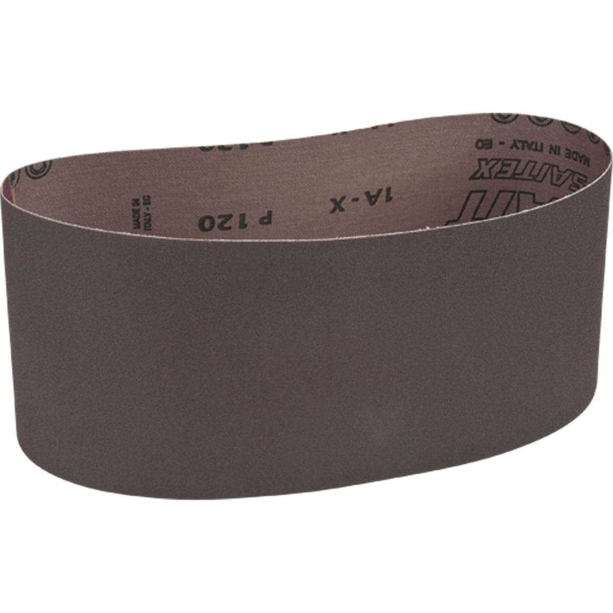 Portable Abrasive Belt, 4" W x 24" L, Aluminum Oxide, 120 Grit