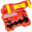 Electrician's Hole Saw Kits, 10 Pieces