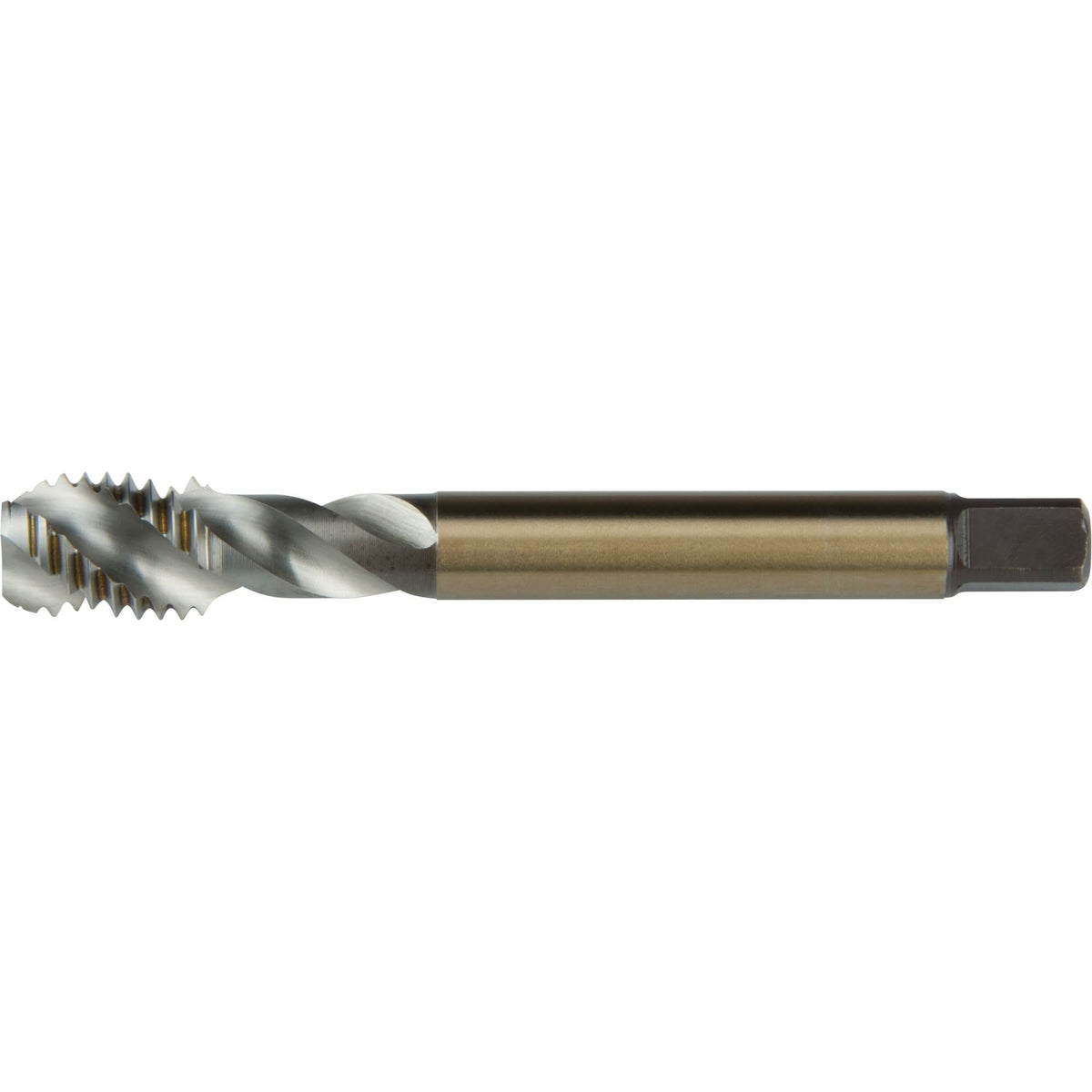 45° Spiral Flute Tap, High Speed Cobalt, M12x1.75 Thread, 89 mm L