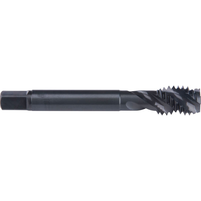 45° Spiral Flute Tap, High Speed Cobalt, 9/16"-18 Thread, 3-19/32" L