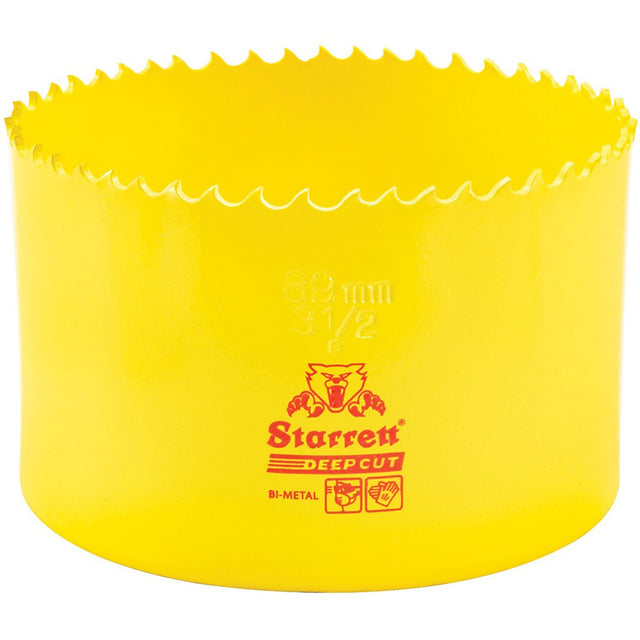 Bi-Metal Holesaw - 3-1/2", 3-1/2", 2" Depth of Cut, Bi-Metal