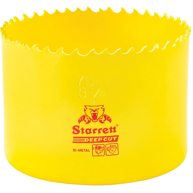 Bi-Metal Holesaw - 3-1/8", 3-1/8", 2" Depth of Cut, Bi-Metal