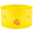 Bi-Metal Holesaw - 4", 4", 2" Depth of Cut, Bi-Metal