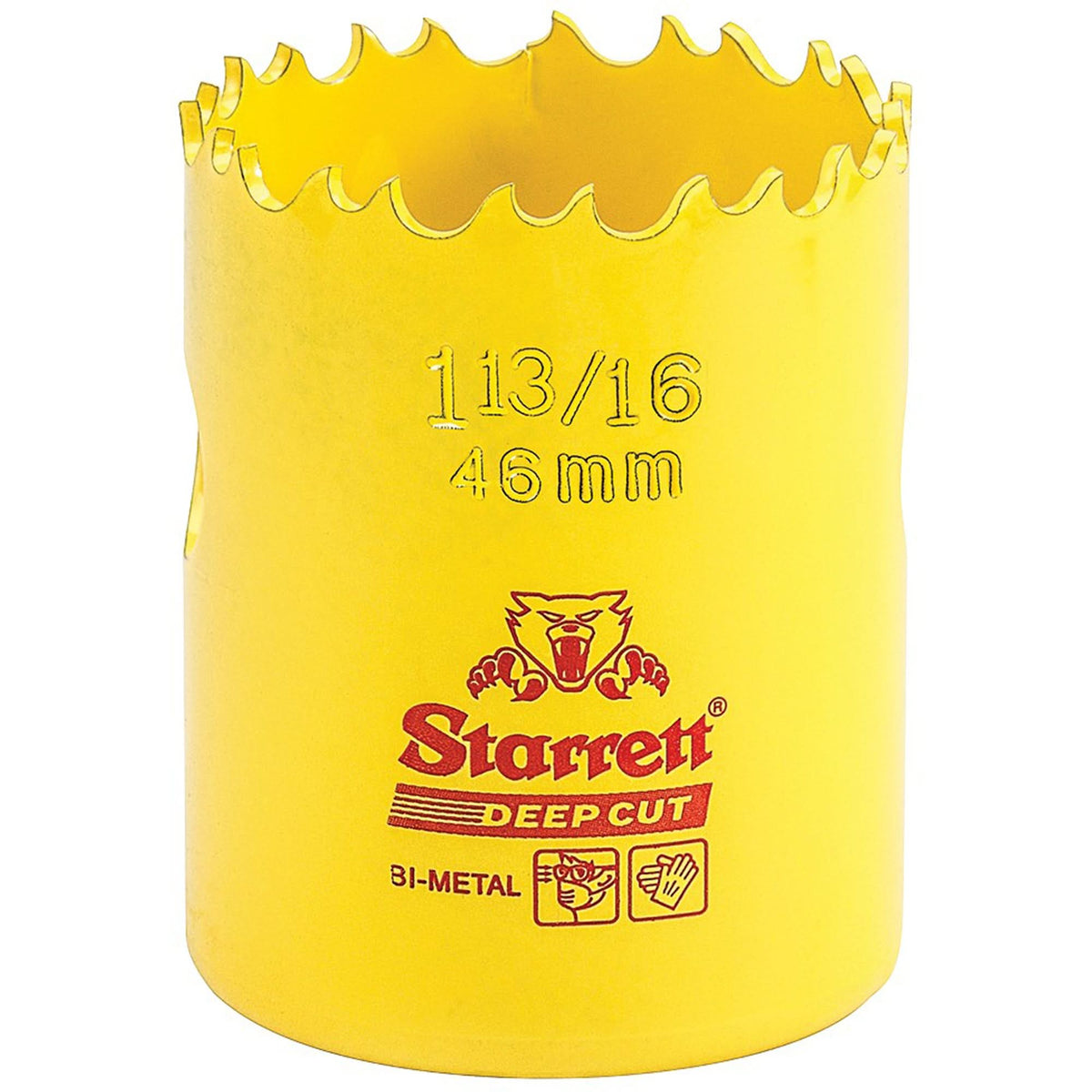 Bi-Metal Holesaw - 1-13/1, 1-13/16", 2" Depth of Cut, Bi-Metal