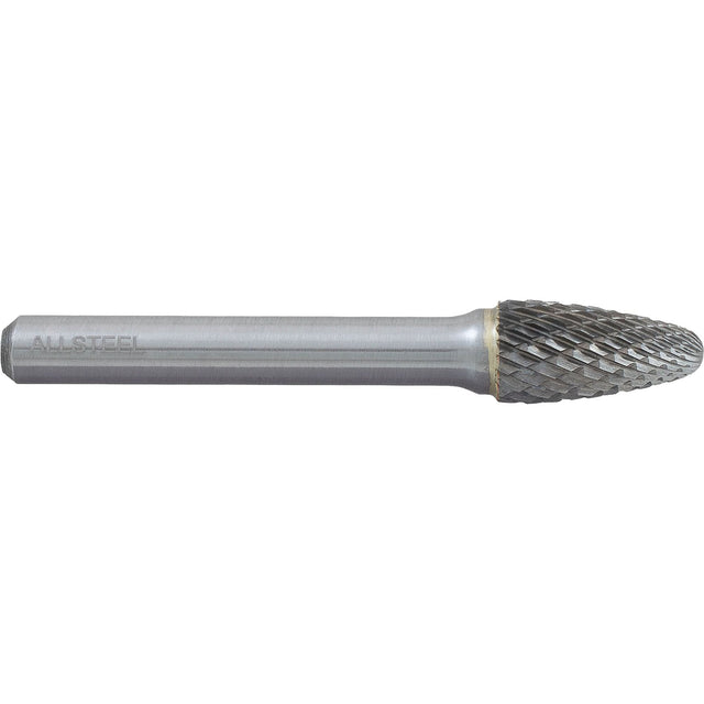 AllSteel™ Tree Shape Carbide Burr, SF-3, 3/8" Dia., 3/4" Depth of Cut