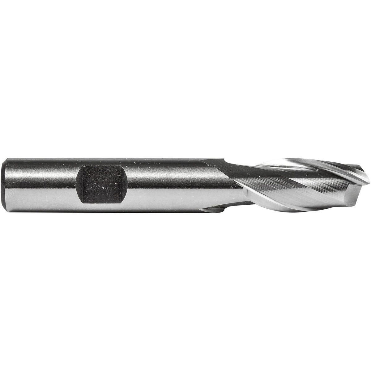C601 End Mill, 1" Dia., 2 Flutes, High Speed Steel