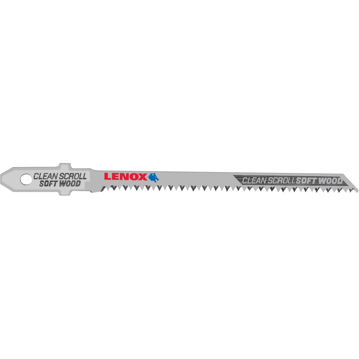 Clean-Cutting Jigsaw Blades, Bi-Metal, T-Shank, 3-1/2" L, 20 TPI