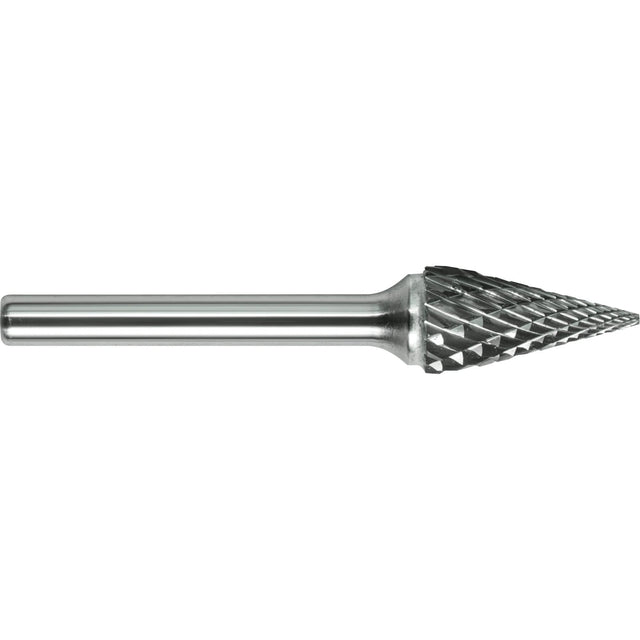 Drillco® Solid Carbide Burr, SM-4L, 3/8" Dia., 1/4" Shank, 1" Depth of Cut
